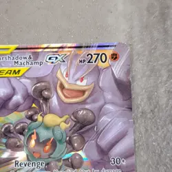 Pokemon Marshadow & Machamp GX TAG TEAM 82/214 Unbroken Bonds Holo Ultra Rare - Image 4