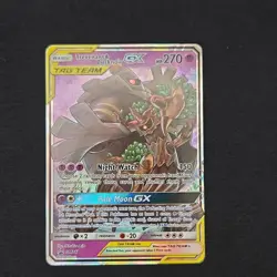Pokemon TCG Trevenant & Dusknoir GX SM217 SM Promo TAG TEAM Holo 270HP - Image 1