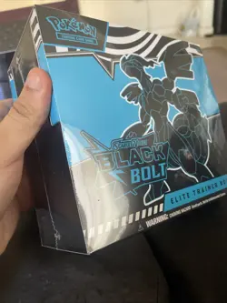 Pokemon TCG Scarlet & Violet Black Bolt Elite Trainer Box ETB Factory Sealed - Image 1