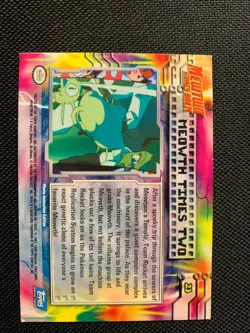Topps Pokemon Mewtwo Strikes Back 23 Meowth Times Two HOLOFOIL- BLUE LABEL - Image 3