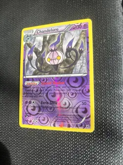 Chandelure 60/101 Noble Victories Reverse Holo Pokemon Excellent Condition - Image 3