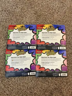 Pokemon TCG Ascended Heroes Tech Sticker Collection Booster Packs New Sealed 4x - Image 2