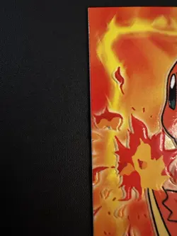 Pokemon Topps Charmander Movie Die Cut #4 BLUE LABEL - Image 3