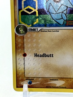 Pokemon 58/101 Pupitar Dragon Frontiers STAMPED Holo Rare HP 2006 - Image 5