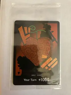 DON!! Card (Op-Op Fruit) (Devil Fruits Collection Vol. 3) One Piece Promo - Image 2