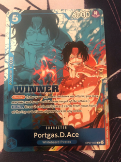Portgas.D.Ace (Winner Pack 2024 Oct.-Dec.) OP07-053 One Piece Promotion Cards... - Image 1