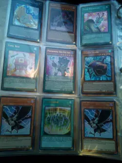 104 Yugioh Trading Card Lot Cards Went Packs To Sleeves - Image 2