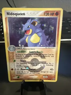 Nidoqueen 9/112 FireRed & LeafGreen Reverse Holo Pokemon Card - Image 1