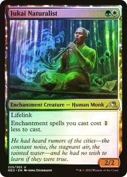 Jukai Naturalist FOIL - 225/302 - Uncommon - Kamigawa: Neon Dynasty NEO MTG - Image 1
