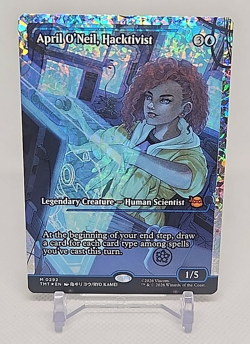 April O'Neil, Hacktivist Showcase Fracture Foil Teenage Mutant Ninja Turtles 292 - Image 1