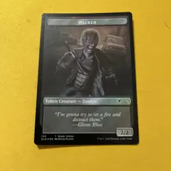1x Walker (Blade Walker) Token Walker (Well Walker) Token - Foil Light Play M - Image 1