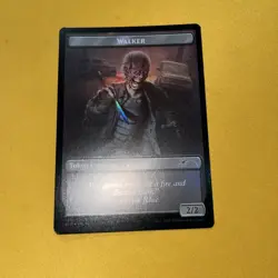 1x Walker (Blade Walker) Token Walker (Well Walker) Token - Foil Light Play M - Image 3