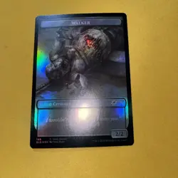 1x Walker (Blade Walker) Token Walker (Well Walker) Token - Foil Light Play M - Image 4