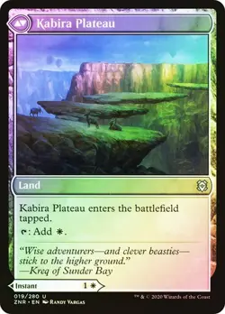 Kabira Takedown / Plateau FOIL - 019/280 - Uncommon - Zendikar Rising ZNR MTG - Image 2