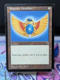 MTG Tempest- Sapphire Medallion 306 LP - Image 1