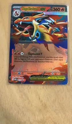 Mega Charizard Y ex Promo Mega Evolution Promo 030 NM Holofoil Pokemon - Image 1