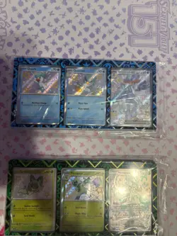 Pokemon TCG: Paldean Fates Premium ex Collection Box promos set of 9 w/ 3 cases - Image 4