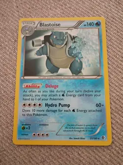 Pokemon - Blastoise 31/149 Regular Rare Boundaries Crossed - Image 1