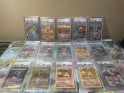 PSA 10 & 9 Pokemon Charizard Card Lot English And Japanese Great Cards 15 Total - Image 1