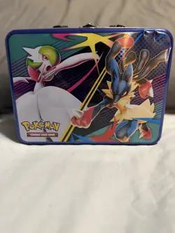 Pokemon TCG Tin 2025 Gardevoir Lucario Latios Mawile Garchomp Multicolor Metal - Image 1