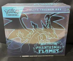 Pokemon Phantasmal Flames Elite Trainer Box ETB Factory Sealed - Image 1
