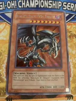 Yugioh ed Eyes Black Metal Dragon FMR-001 NM - Image 1