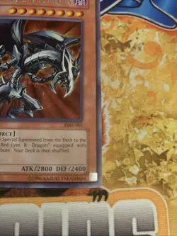 Yugioh ed Eyes Black Metal Dragon FMR-001 NM - Image 2