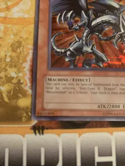 Yugioh ed Eyes Black Metal Dragon FMR-001 NM - Image 5
