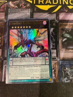 Yugioh Odd-Eyes Raging Dragon MP17-EN205 Ultra Rare 1st Ed LP - Image 1