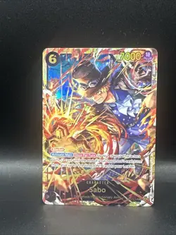 Sabo (120) OP13-120 Carrying On His Will Foil SEC One Piece - Image 1