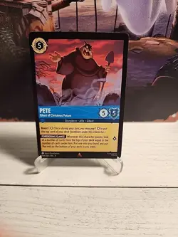 Disney Lorcana Winterspell Pete - Ghost of Christmas Future 154/204 NM Rare - Image 1