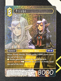 Final Fantasy TCG Opus 1 - Prishe 1-116L *FOIL* Legend Trading Card DFF XI - Image 1