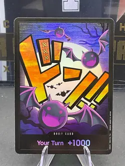 Gecko Moria Foil DON!! Card PRB-01 The Best English One Piece TCG - Image 1