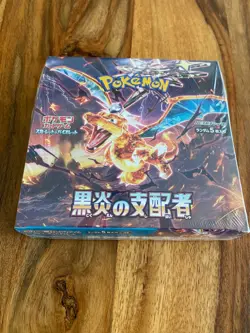 Pokemon Card Scarlet & Violet Ruler of the Black Flame Booster Box sv3 Japanese - Image 1