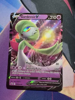 Pokemon TCG Gardevoir v SWSH105 Black Star Promo Card (NM Condition) - Image 1