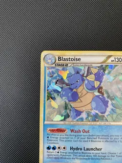 Pokemon TCG Blastoise 13/95 Cracked Ice Holo HGSS Unleashed Card VLP - Image 2