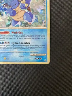 Pokemon TCG Blastoise 13/95 Cracked Ice Holo HGSS Unleashed Card VLP - Image 4