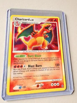 Charizard 3/132 Secret Wonders Holo Rare 2007 Pokemon Card - Image 1