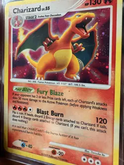 Charizard 3/132 Secret Wonders Holo Rare 2007 Pokemon Card - Image 3