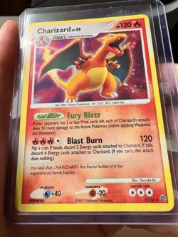 Charizard 3/132 Secret Wonders Holo Rare 2007 Pokemon Card - Image 4