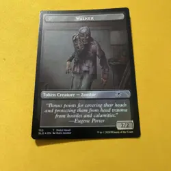 1x Walker (Metal Head) Token Walker (Winslow) Token - Foil Light Play MTG - Image 1