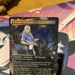 Estinien Varlineau Borderless Chocobo Track Foil) Commander: Final Fantasy Foil - Image 3