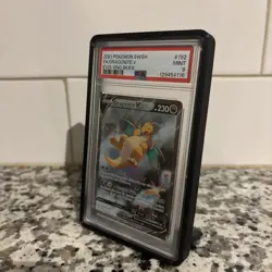 2021 POKEMON SWORD & SHIELD EVOLVING SKIES #192 FULL ART/DRAGONITE V PSA 9 - Image 4