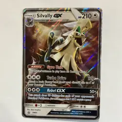 Pokemon Silvally GX Promo Holo SM91 SM Promo 2017 210HP Turbo Drive Card - Image 1