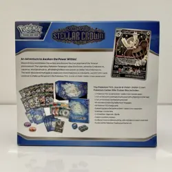 Pokemon TCG Scarlet & Violet Stellar Crown Pokemon Center ETB Elite Trainer Box - Image 2