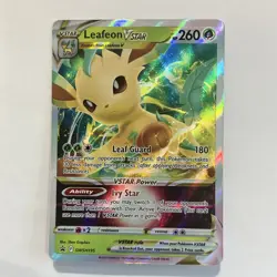 Pokemon Leafeon VSTAR Promo Holo SWSH195 Sword & Shield 260HP Leaf Guard - Image 1