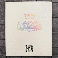 Pokemon TCG Scarlet & Violet: Prismatic Evolutions Player's Guide ETB w/Tracking - Image 2