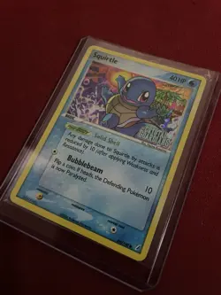 Squirtle 64/100 EX Crystal Guardians Reverse Holo Stamped Pokemon Card LP - Image 2