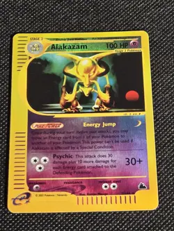 Pokemon Alakazam 2/144 Reverse Holo Skyridge - Image 1