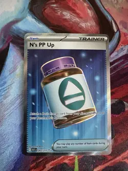N's PP Up 262/217 Full Art Ultra Rare Pokemon Ascended Heroes - Image 1